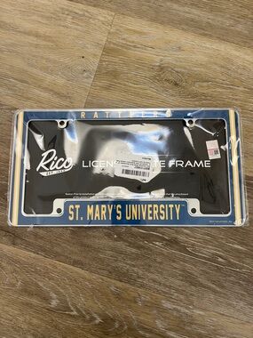 NEW St Mary’s University Rattlers Metal License Plate Frame